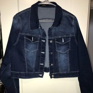 Dark denim jacket